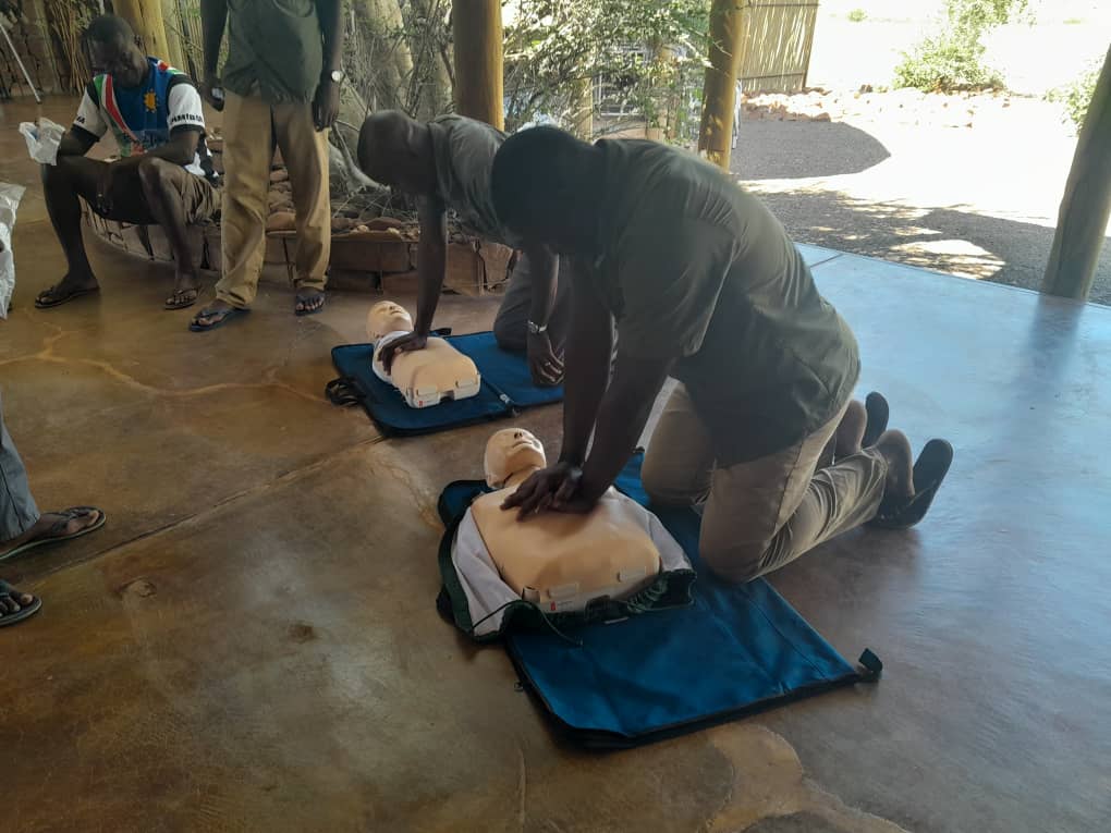 CPR practice