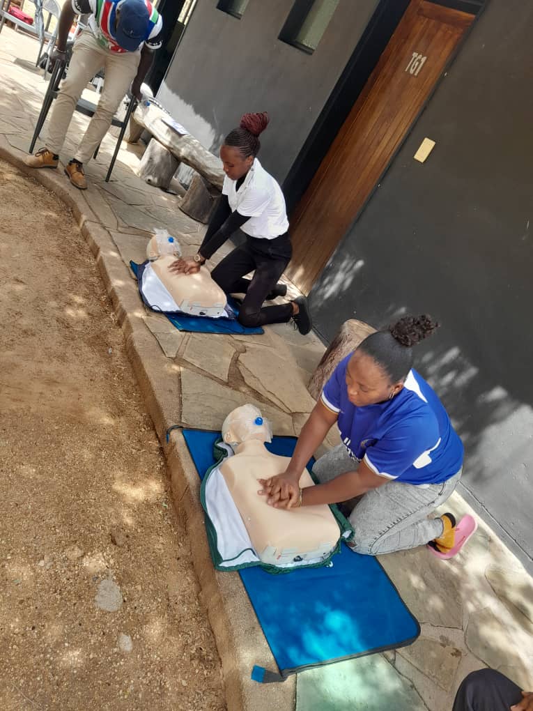 CPR practice