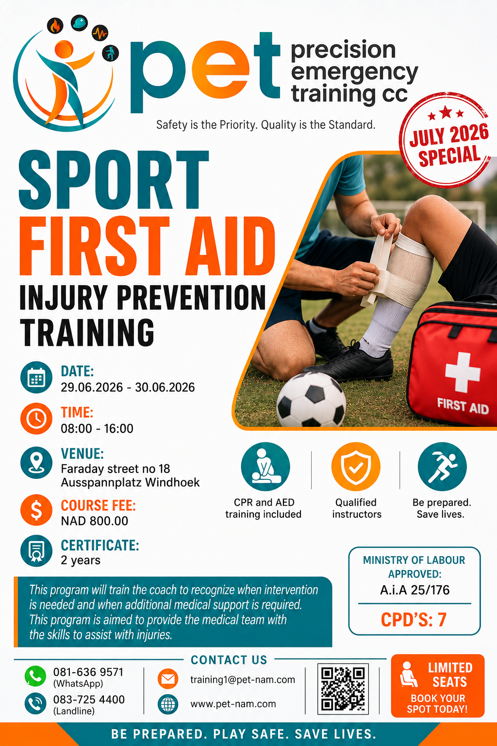 Luderitz training